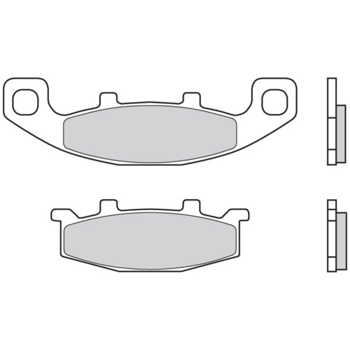 Bromsbelägg FRAM Kolkeramik Brembo – bild 3