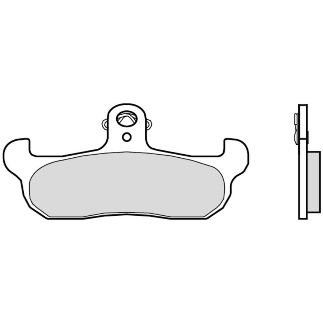 Bromsbelägg FRAM Kolkeramik Brembo – bild 3