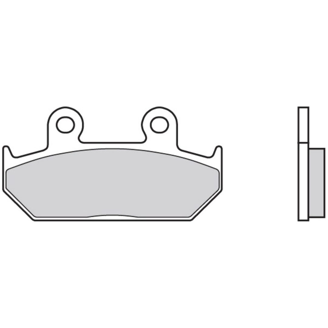 Bromsbelägg FRAM Kolkeramik Brembo – bild 3