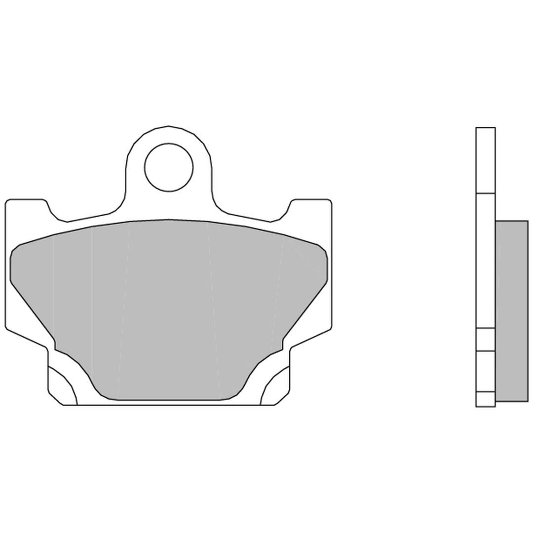Bromsbelägg FRAM Kolkeramik Brembo