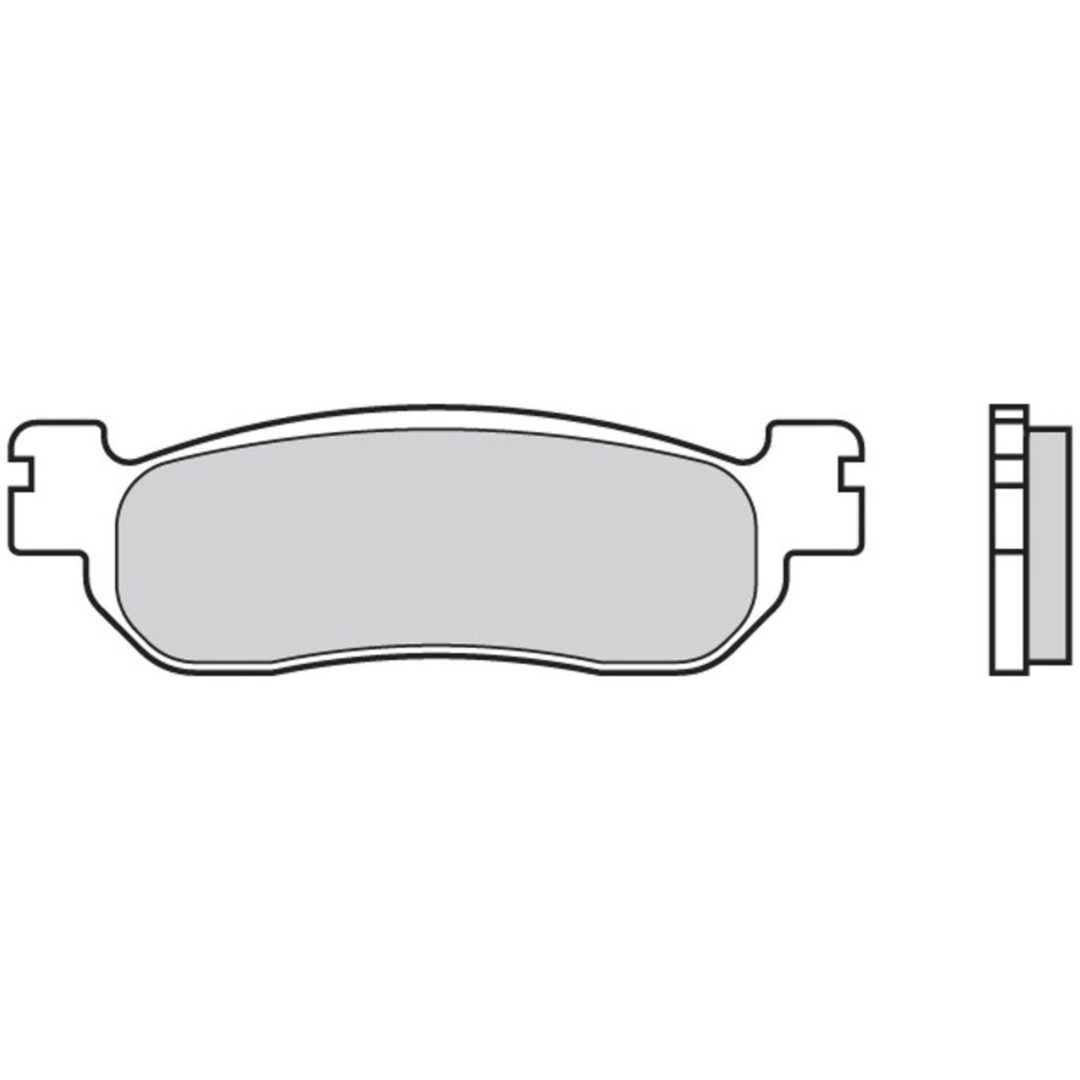 Bromsbelägg FRAM Kolkeramik Brembo – bild 3