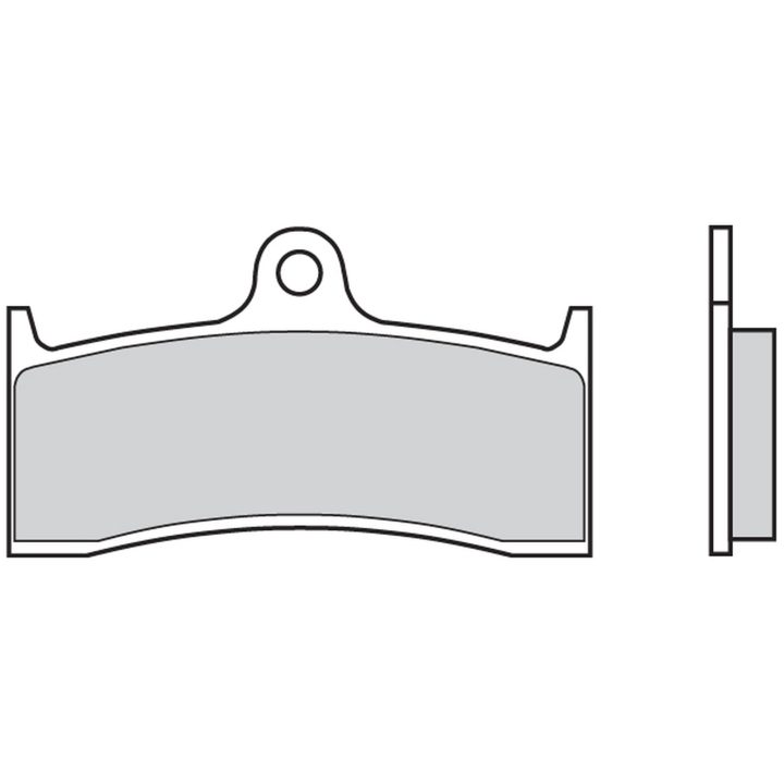 Bromsbelägg FRAM Kolkeramik Brembo – bild 2