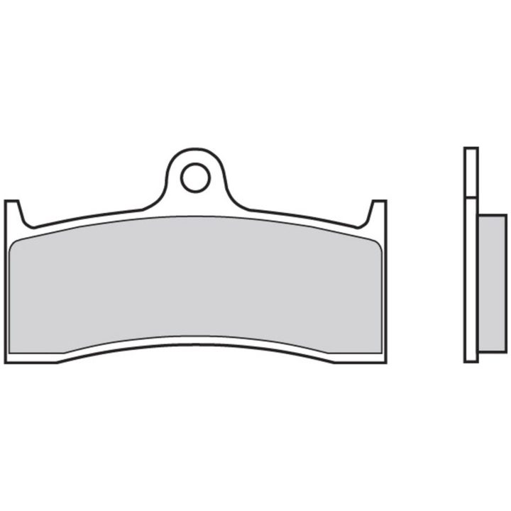 Bromsbelägg FRAM Kolkeramik Brembo – bild 3