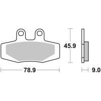 Bromsbelägg FRAM Kolkeramik Brembo