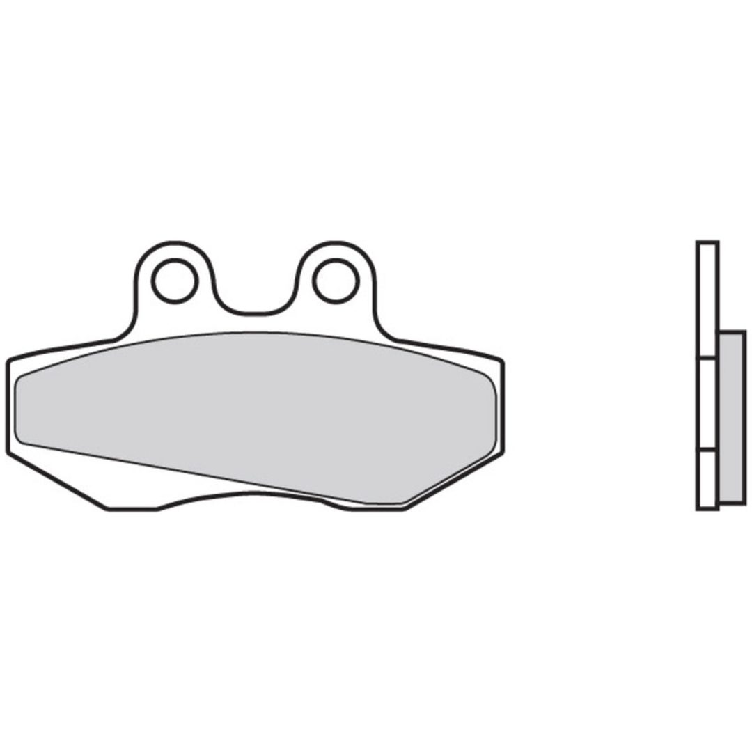 Bromsbelägg FRAM Kolkeramik Brembo – bild 3