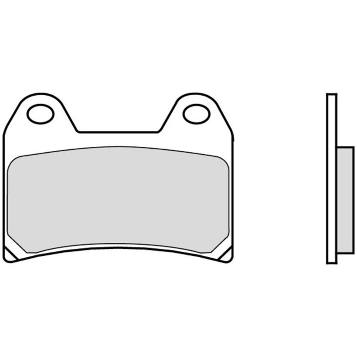 Bromsbelägg FRAM Kolkeramik Brembo – bild 3