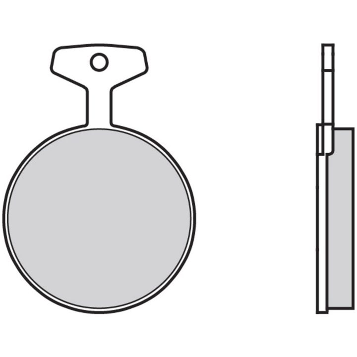 Bromsbelägg FRAM Kolkeramik Brembo – bild 3