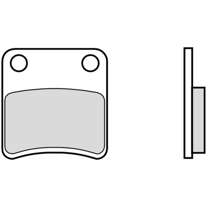 Bromsbelägg FRAM Kolkeramik Brembo – bild 3