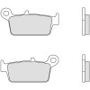 Bromsbelägg FRAM Kolkeramik Brembo – miniatyr 3