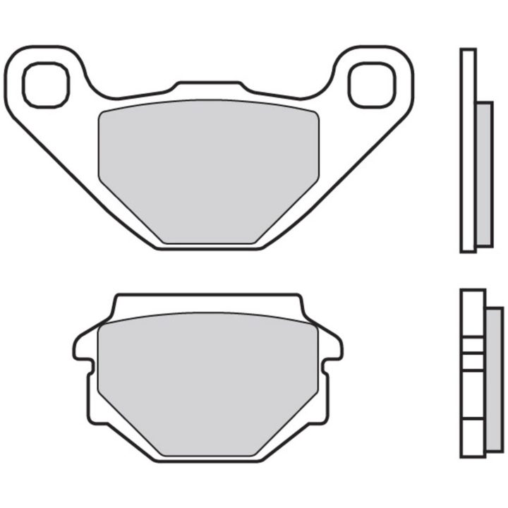 Bromsbelägg FRAM Kolkeramik Brembo – bild 3