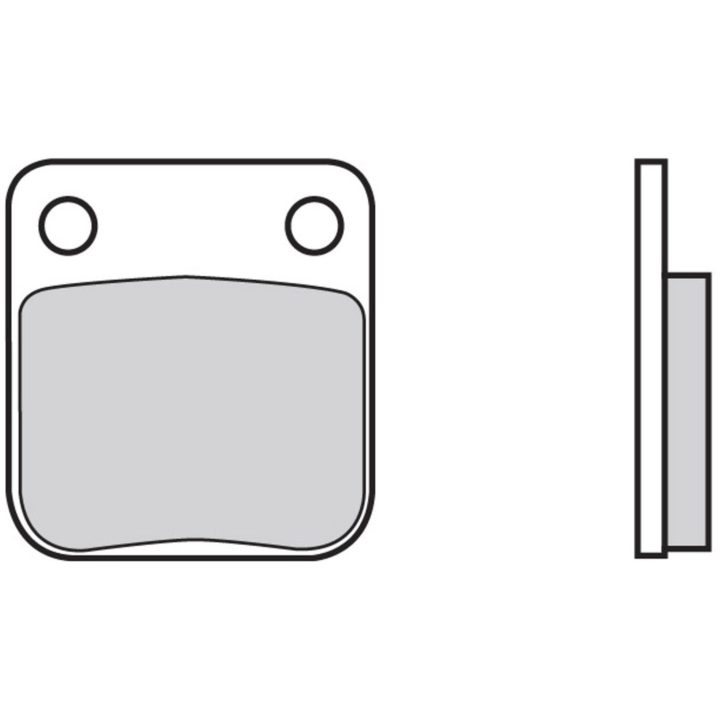 Bromsbelägg FRAM Kolkeramik Brembo – bild 3
