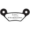 Bromsbelägg FRAM Long Life R Metall Sinter EBC BRAKE PAD SINTER ATV/MX – miniatyr 1