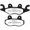 Bromsbelägg FRAM Long Life R Metall Sinter EBC BRAKE PAD SINTER ATV/MX – miniatyr 1
