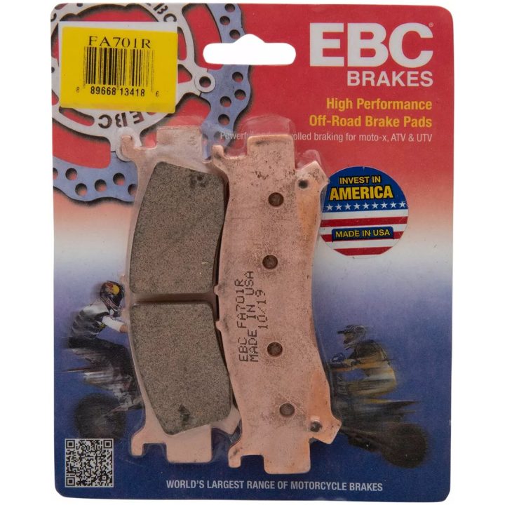 Bromsbelägg FRAM Long Life R Metall Sinter EBC Bromsbelägg – bild 2