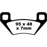 Bromsbelägg FRAM Long Life R Metall Sinter EBC