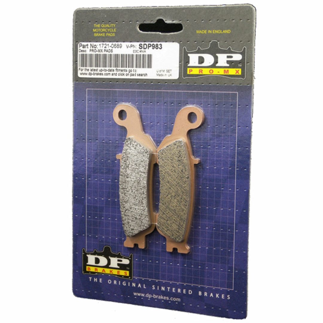 Bromsbelägg FRAM MX-Pro DP-Brakes Fram CR 80/85, 03-07, CRF 150 -12