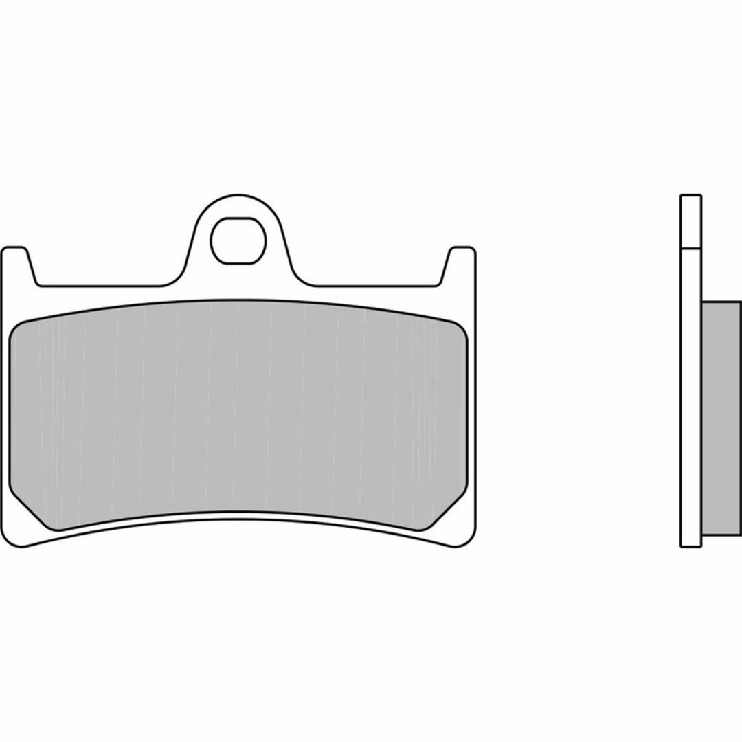 Bromsbelägg FRAM RC Carbon Ceramic Racing Brembo Frambelägg RC