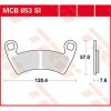 Bromsbelägg FRAM RSI Racing Sinter TRW BRAKE PAD SINTER OFFROAD – miniatyr 1
