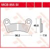 Bromsbelägg FRAM RSI Racing Sinter TRW BRAKE PAD SINTER OFFROAD – miniatyr 1