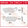 Bromsbelägg FRAM RSI Racing Sinter TRW Racing – miniatyr 1