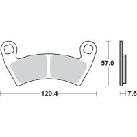 Bromsbelägg FRAM Sinter MOTO-MASTER