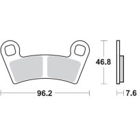 Bromsbelägg FRAM Sinter MOTO-MASTER