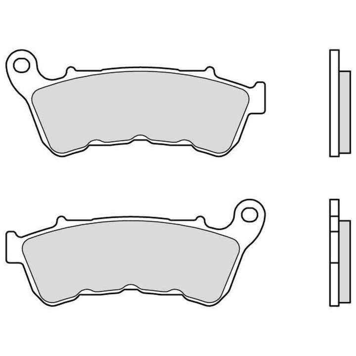 Bromsbelägg FRAM Sinter Sport Brembo Frambelägg – bild 2