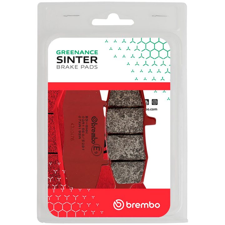 Bromsbelägg FRAM Sinter Sport Brembo Frambelägg – bild 2