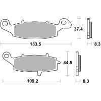 Bromsbelägg FRAM Sinter Sport Brembo