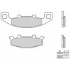 Bromsbelägg FRAM Sinter Sport Brembo Frambelägg – miniatyr 1