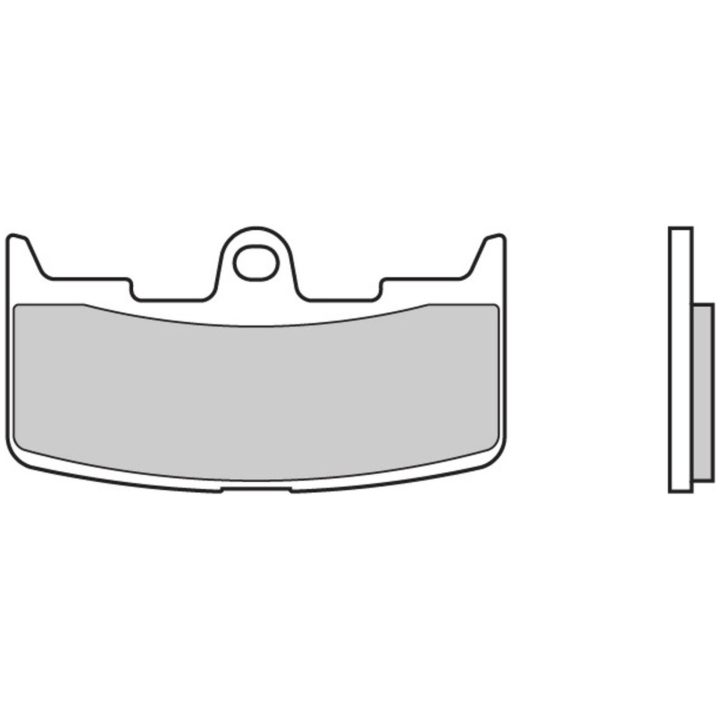 Bromsbelägg FRAM Sinter Sport Brembo Frambelägg – bild 3