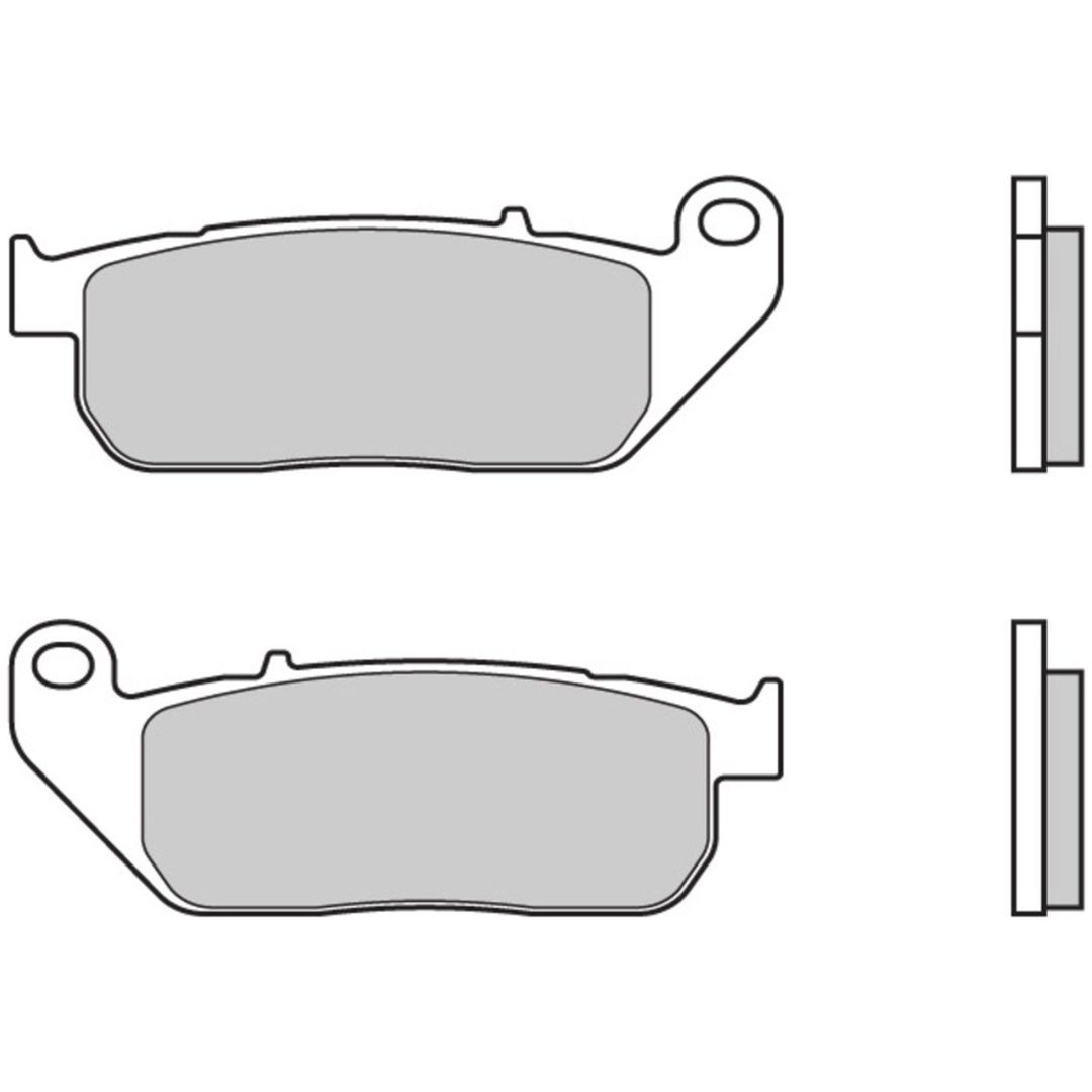 Bromsbelägg FRAM Sinter Sport Brembo Frambelägg – bild 3