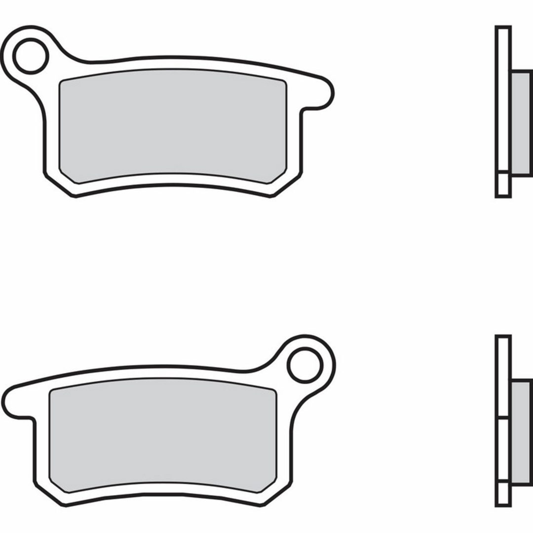 Bromsbelägg FRAM Sintrad Metall Brembo