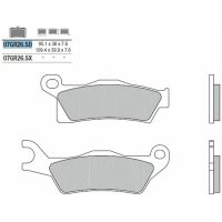 Bromsbelägg FRAM Sintrad Metall Brembo