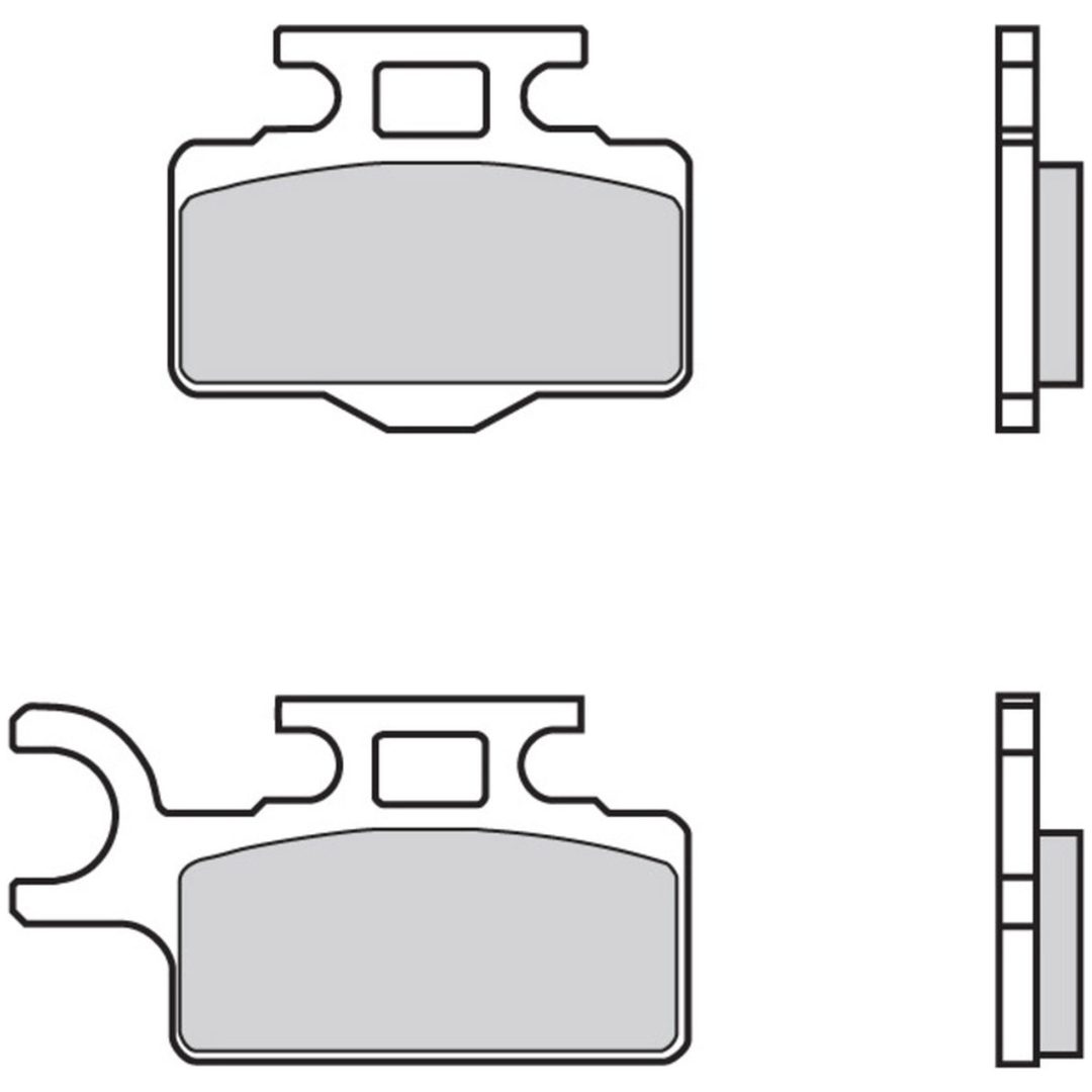 Bromsbelägg FRAM Sintrad Metall Brembo – bild 3