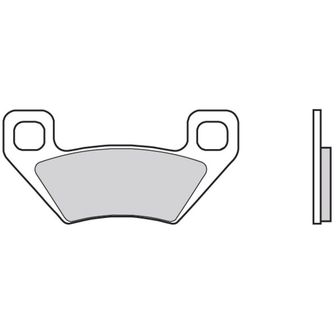 Bromsbelägg FRAM Sintrad Metall Brembo – bild 3