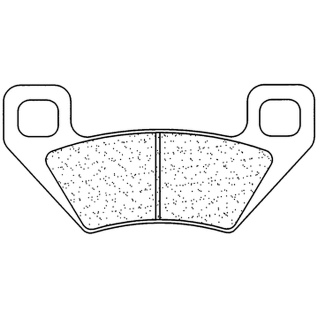 Bromsbelägg FRAM Sintrad Metall CL Brakes