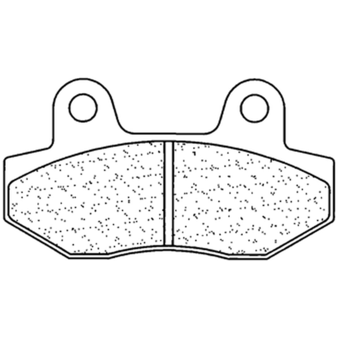 Bromsbelägg FRAM Sintrad Metall CL Brakes – bild 2