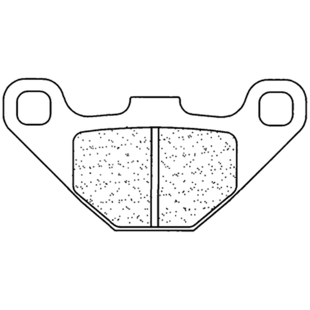 Bromsbelägg FRAM Sintrad Metall CL Brakes