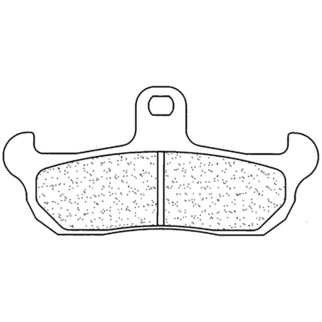 Bromsbelägg FRAM Sintrad Metall CL Brakes