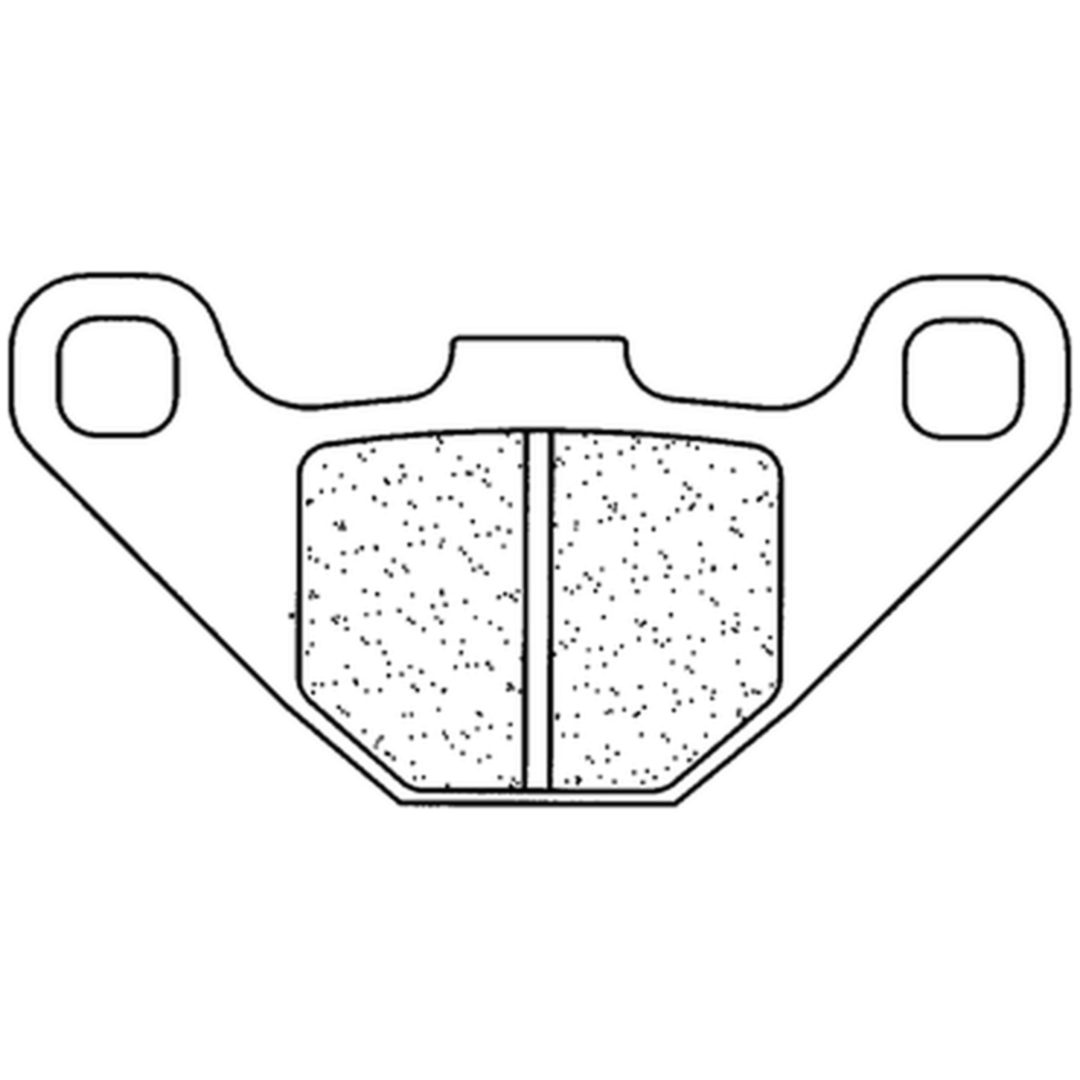 Bromsbelägg FRAM Sintrad Metall CL Brakes