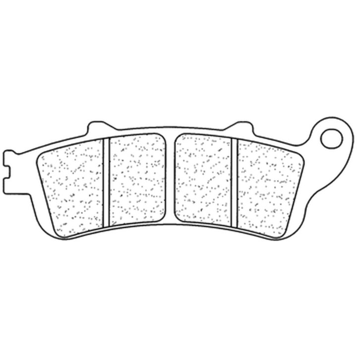 Bromsbelägg FRAM Sintrad Metall CL Brakes – bild 2