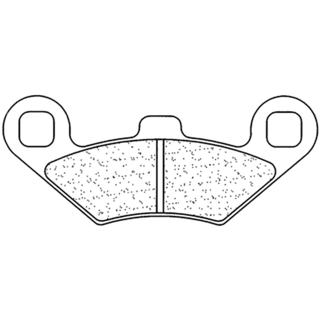 Bromsbelägg FRAM Sintrad Metall CL Brakes