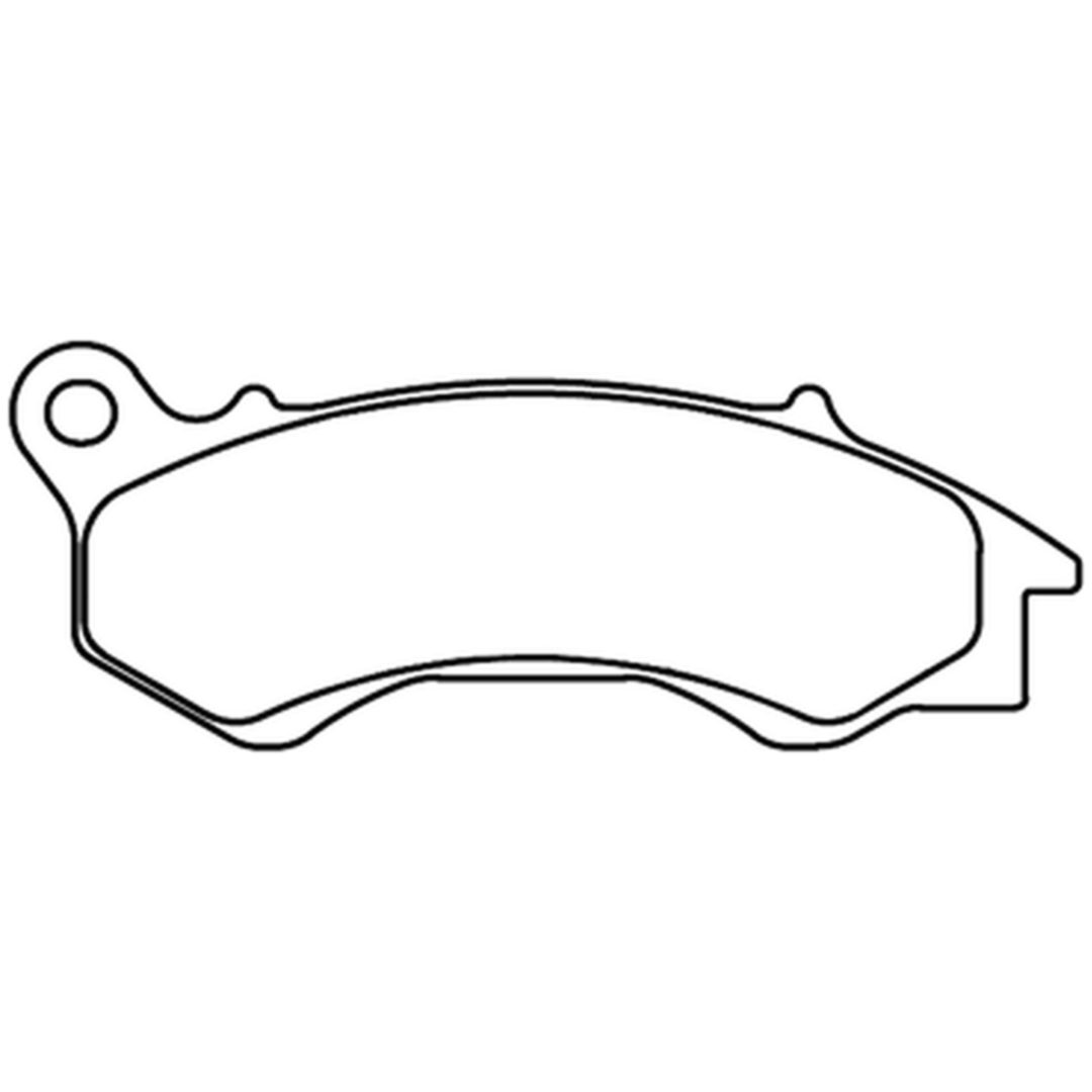 Bromsbelägg FRAM Sintrad Metall CL Brakes – bild 2