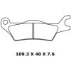Bromsbelägg FRAM Sintrad Metall CL Brakes – miniatyr 1