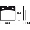 Bromsbelägg FRAM Sintrad Metall Tecnium – miniatyr 2