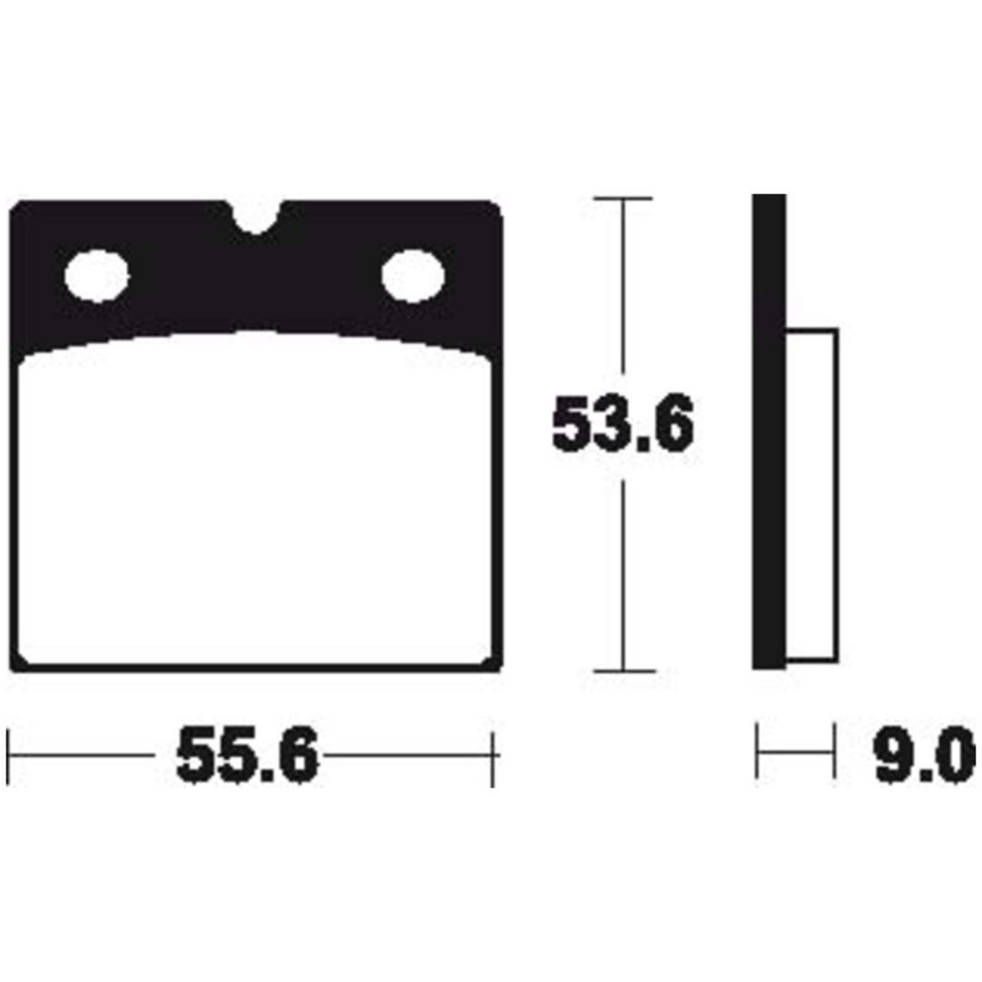 Bromsbelägg FRAM Sintrad Metall Tecnium – bild 2