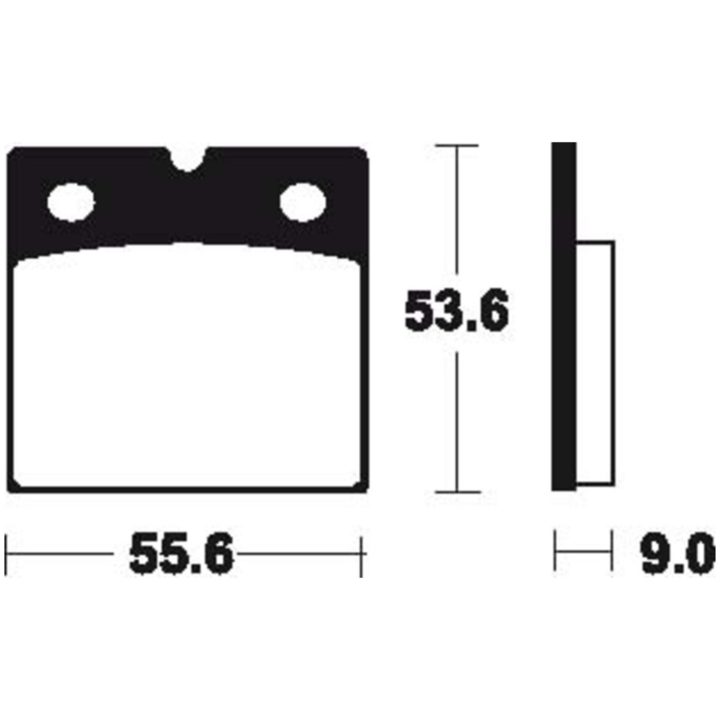 Bromsbelägg FRAM Sintrad Metall Tecnium – bild 2