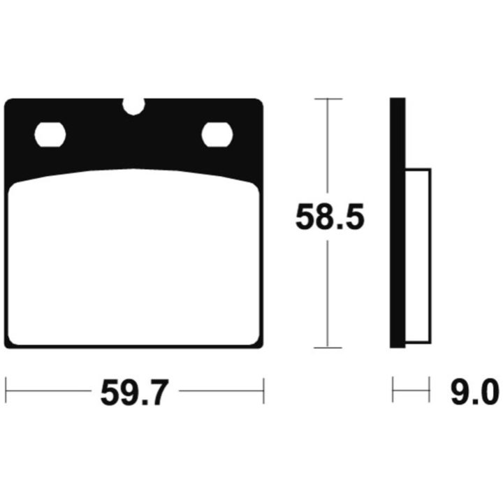 Bromsbelägg FRAM Sintrad Metall Tecnium – bild 2