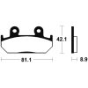 Bromsbelägg FRAM Sintrad Metall Tecnium – miniatyr 2